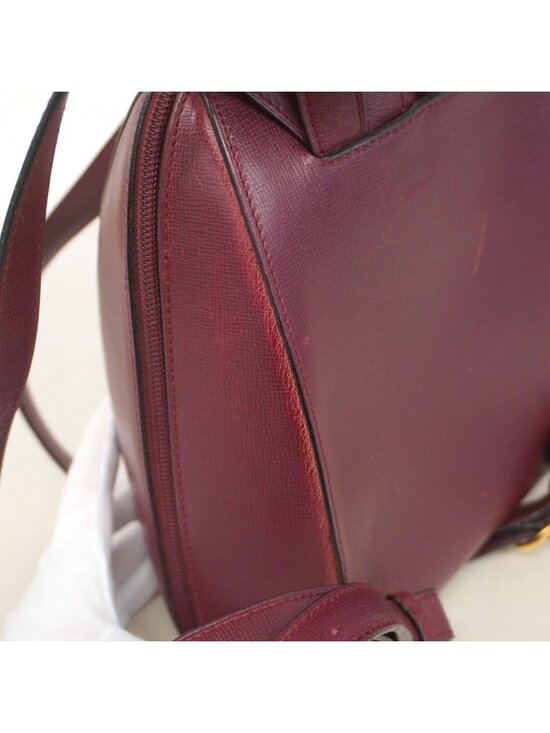 Cartier Backpack Must Leather Bordeaux Gold main image 4